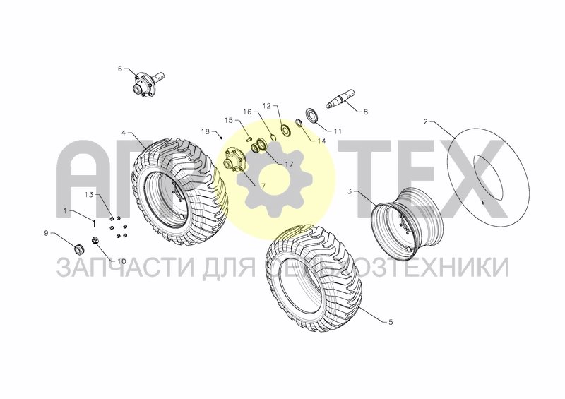 WHEEL (№3 на схеме)