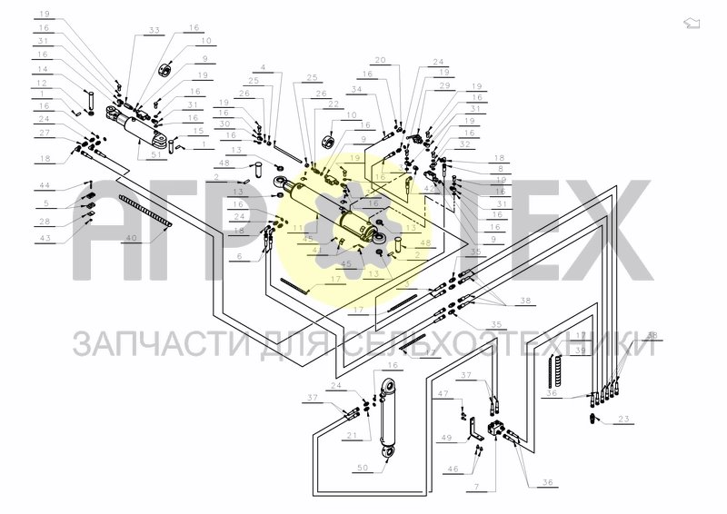 HYDRAULICS EO/LO VARIOMAT (№43 на схеме)