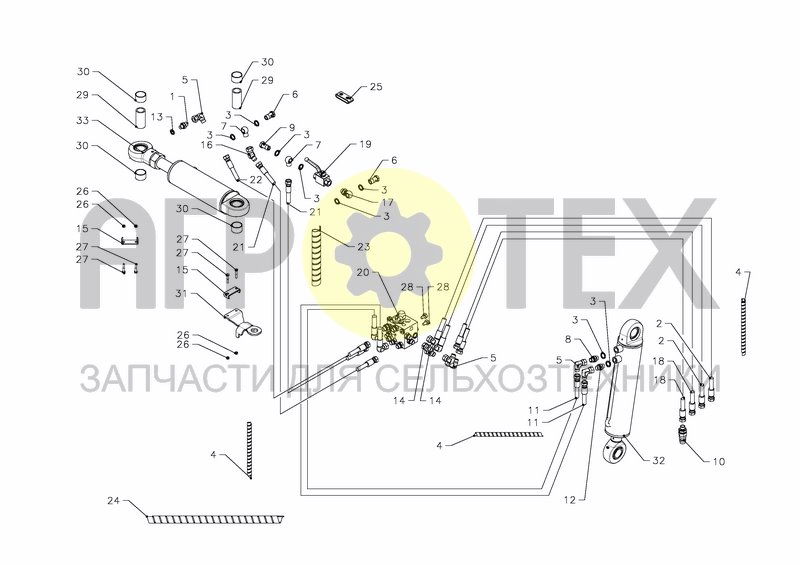 Чертеж HYDRAULICS SEQUENCE MEMORY SYSTEMS VARIOMAT