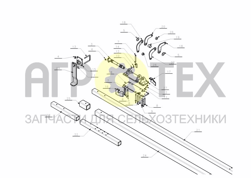 TURN-OVER SECTION 4-8 FURROW (№11 на схеме)