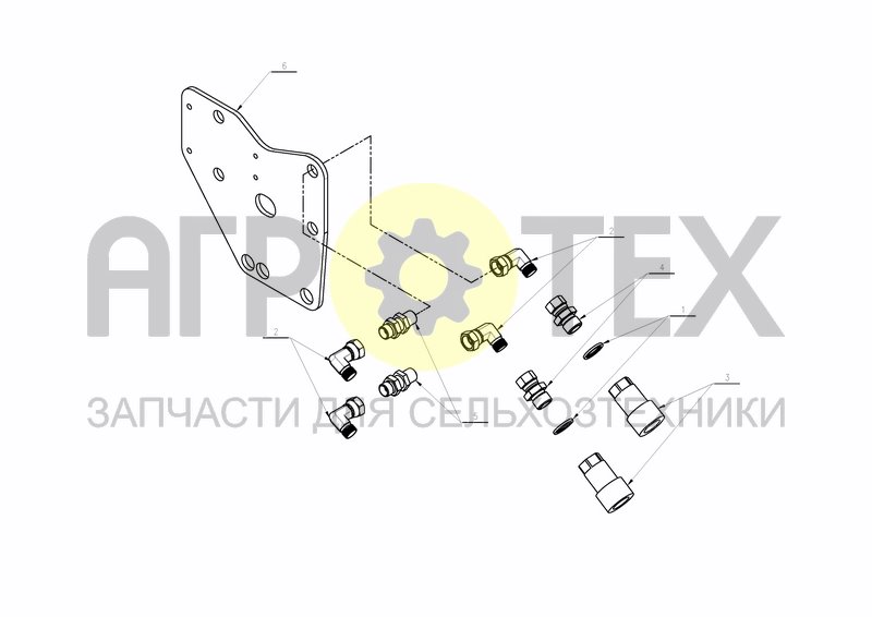 Чертеж HYDRAULIC SUPPORT-TURNING