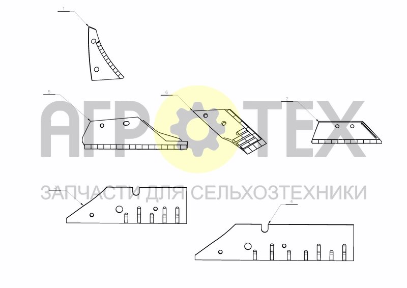 Чертеж CARBIDE FOR BODIES