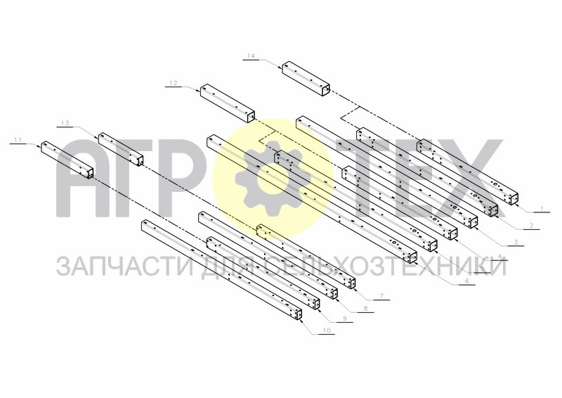 Чертеж MAIN FRAME