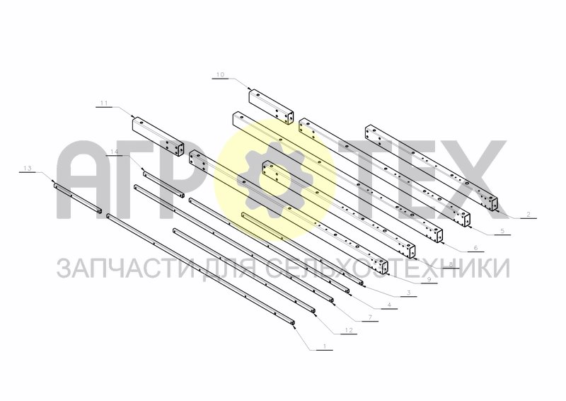 Чертеж MAIN FRAME 2500 VARIOMAT