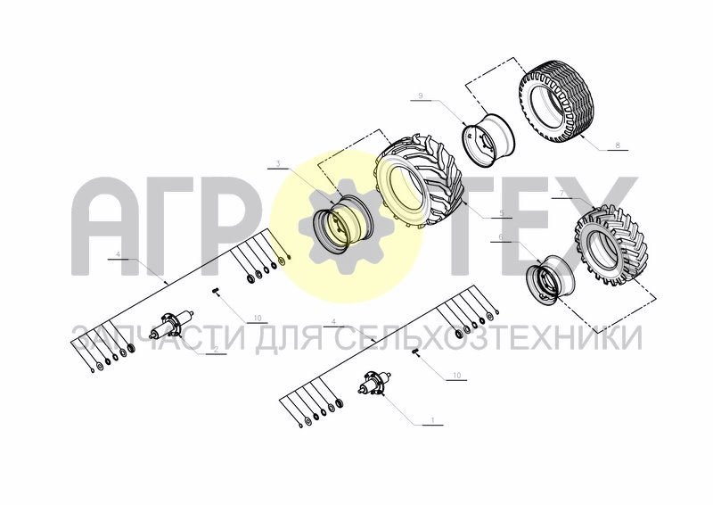 Чертеж WHEEL