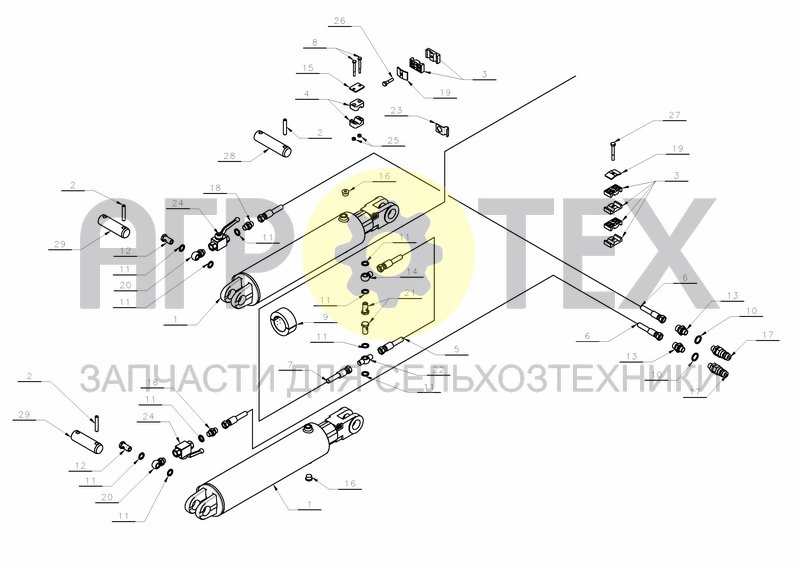 Чертеж HYDRAULICS TURN-OVER