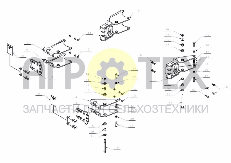 BEAM SUPPORT (№15 на схеме)