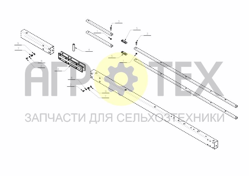 SUPPORT EXSTENSION KIT (№2 на схеме)