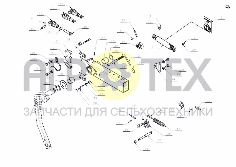 WHEEL 99 - FRAME MOUNTED (№41 на схеме)