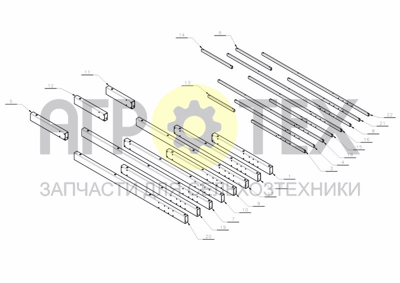 Чертеж MAIN FRAME EG-200