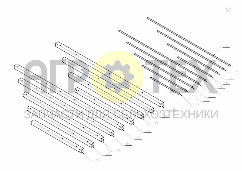 Чертеж MAIN FRAME