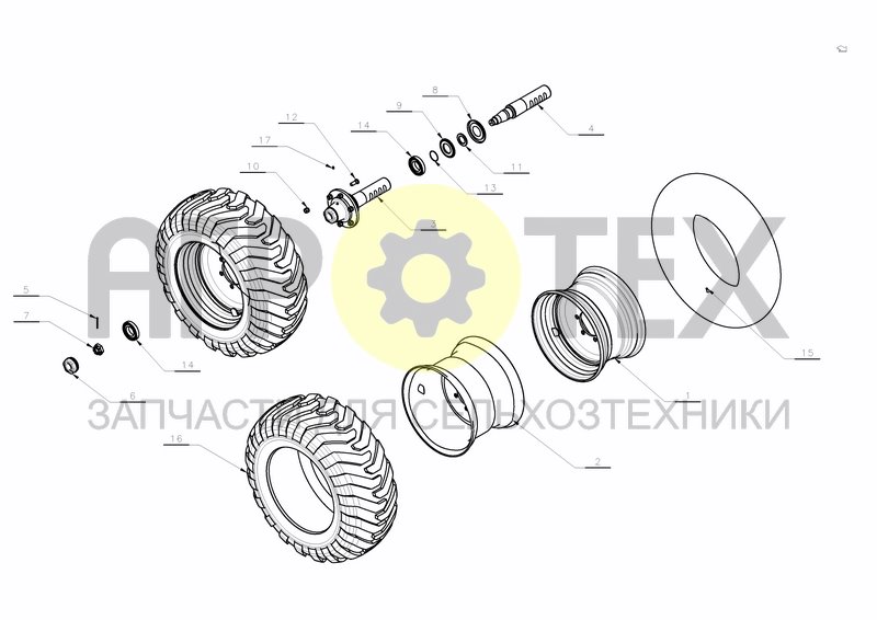 WHEEL (№17 на схеме)