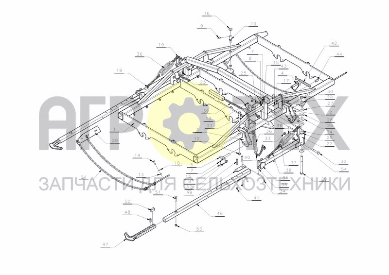 Чертеж MAIN FRAME 902 405-435