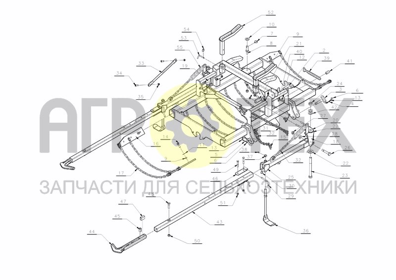 Чертеж MAIN FRAME SP 901 210-270