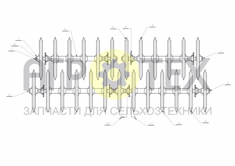 Чертеж PACKER RINGS DP 902-375