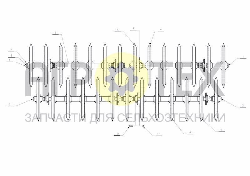 Чертеж PACKER RINGS DP 902-405 S