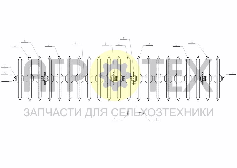 Чертеж PACKER RINGS SP 902-410