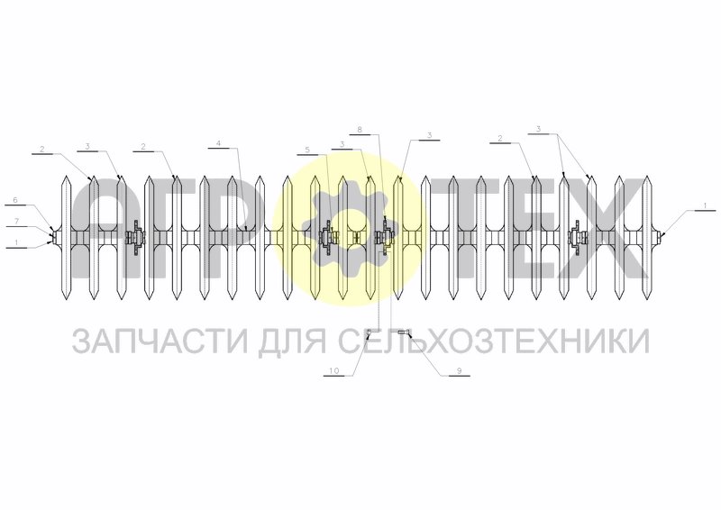 Чертеж PACKER RINGS SP 902-430