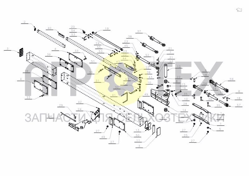 FRAME PARTS LB-200 (№28 на схеме)