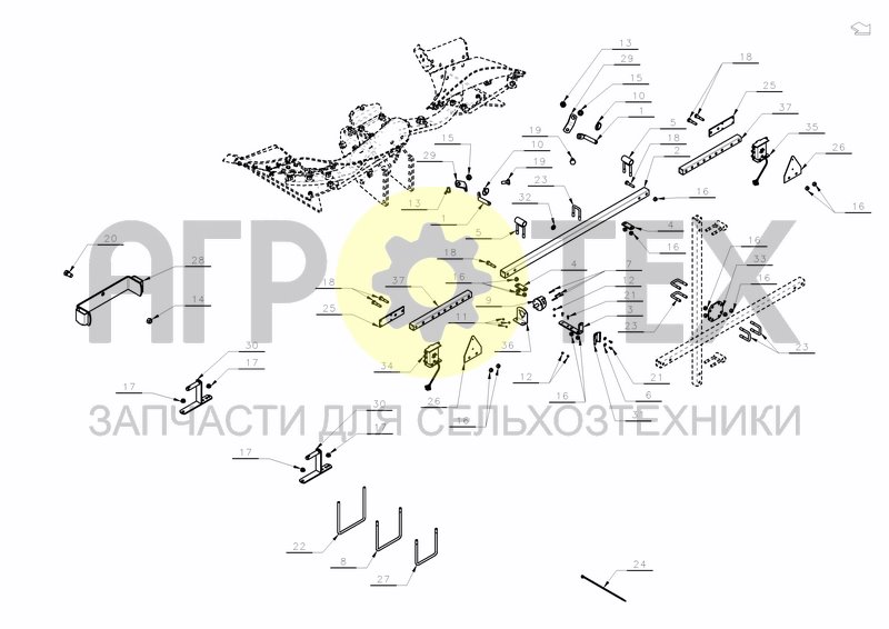 Чертеж LIGHTS (MOUNTING FRAME)