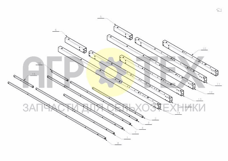 Чертеж MAIN FRAME 2500 VARIOMAT