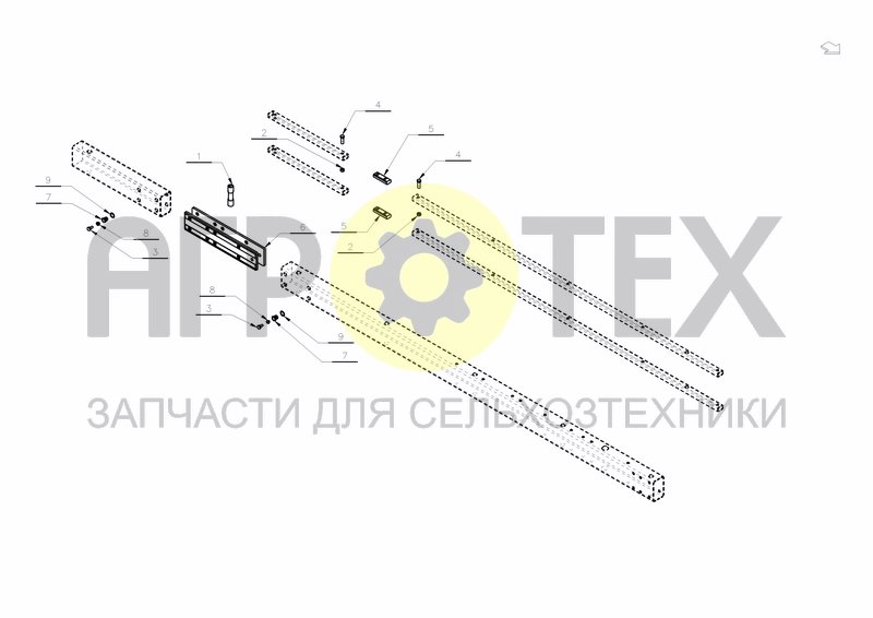SUPPORT EXSTENSION KIT (№3 на схеме)