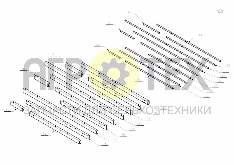 Чертеж MAIN FRAME EO/LO VARIOMAT