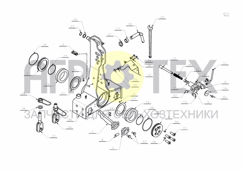 HEADSTOCK 200 - TOWER (№31 на схеме)