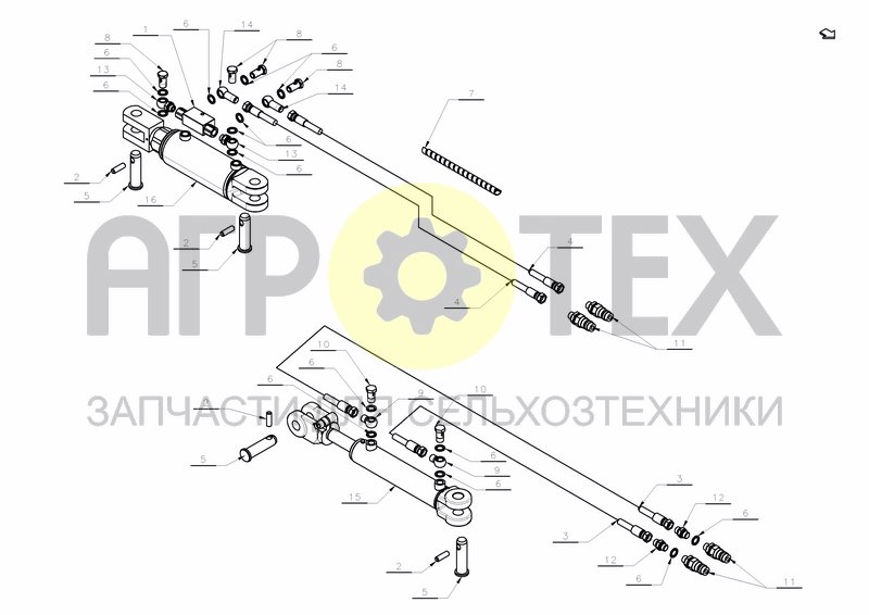 Чертеж HYDRAULICS