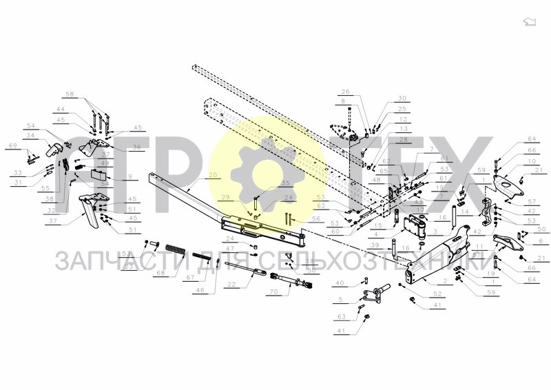 SOIL PACKER ARM 2500 (№53 на схеме)