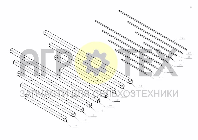 Чертеж MAIN FRAME