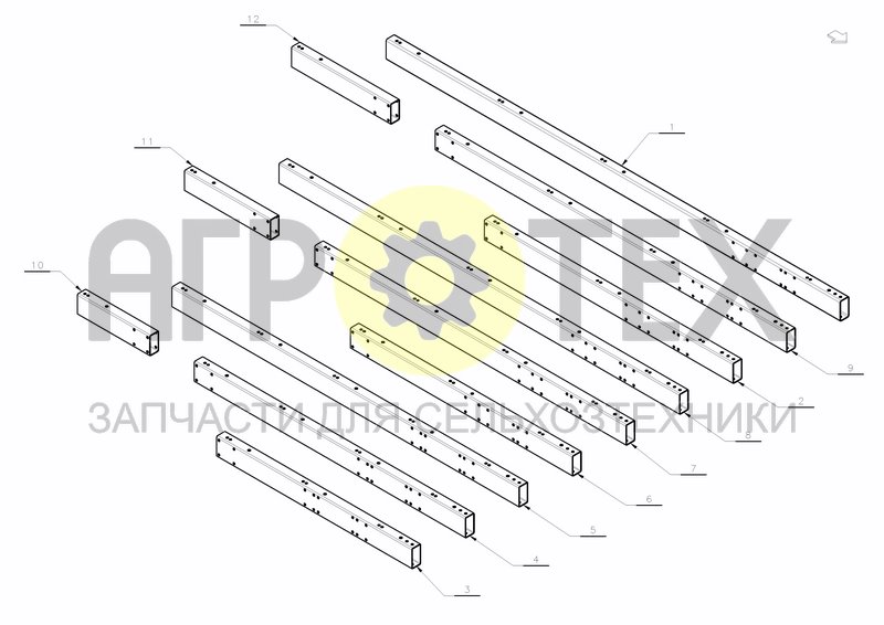 Чертеж MAIN FRAME LD-HD-200