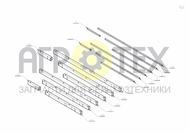 Чертеж FRAME EG-LB 300