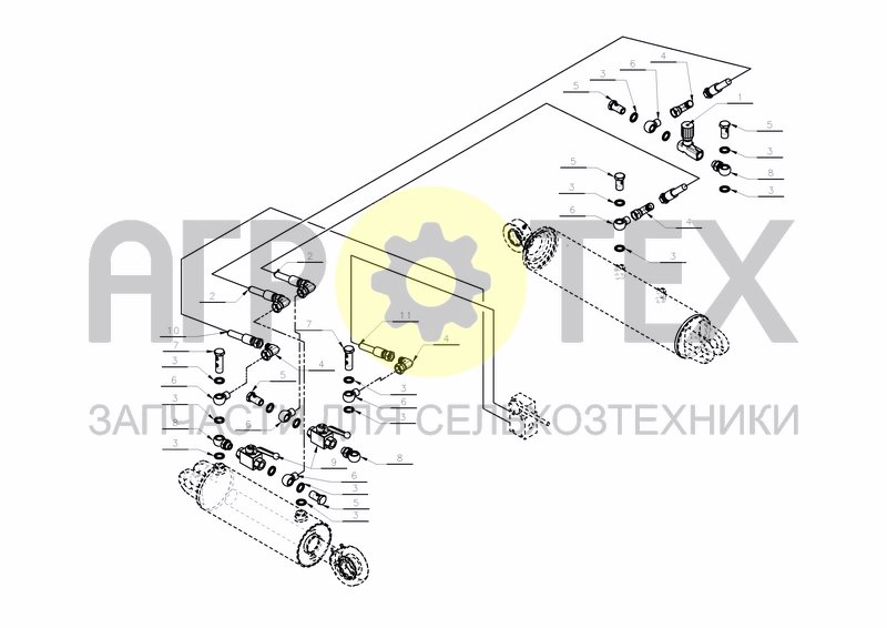 Чертеж ALIGNMENT ON-LAND