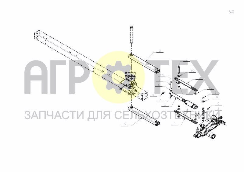 Чертеж DISC COULTER ALL BODIES, STEPWISE HYD