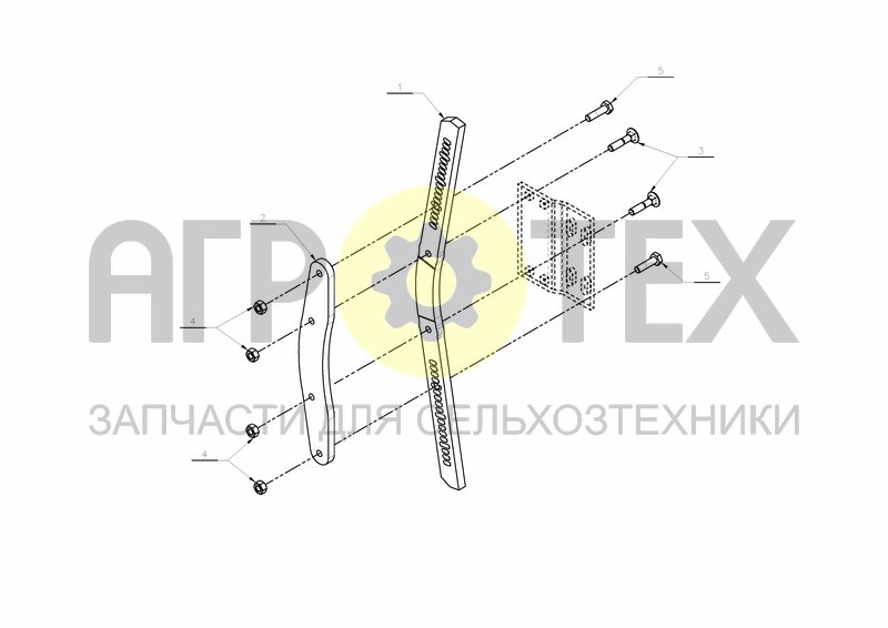 Чертеж SKIMMER ARM REINFORCED