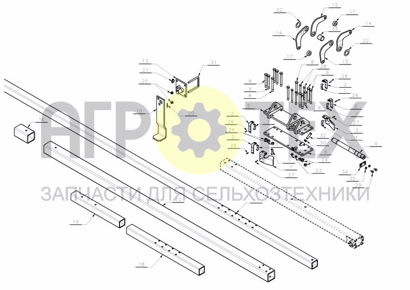 TURN-OVER SECTION 5-8 FURROW (№25 на схеме)