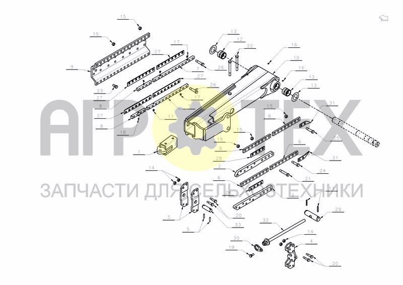 FRONT SECTION + FIRST FURR. ADJ. (№23 на схеме)