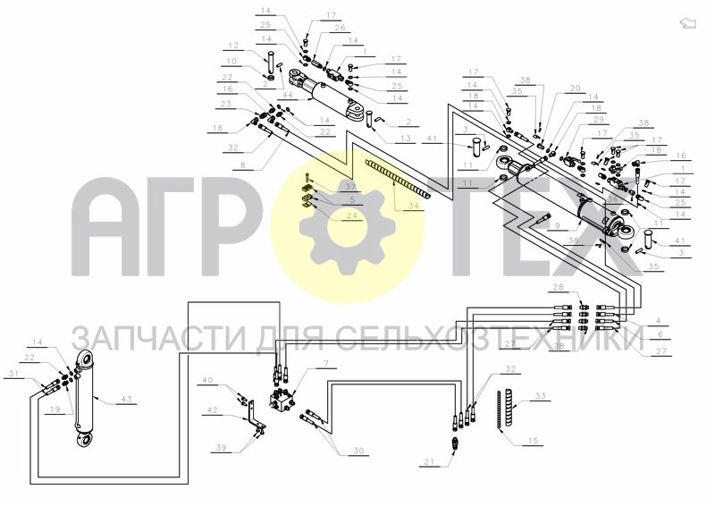 Чертеж HYDRAULICS + SEQUENCE VALVE EO/LO VARIOMAT