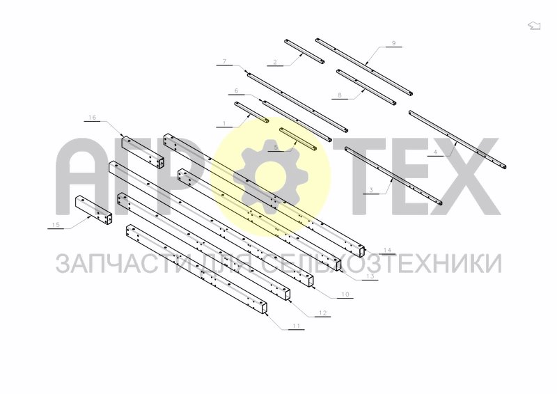 Чертеж MAIN FRAME 3400S VARIOMAT