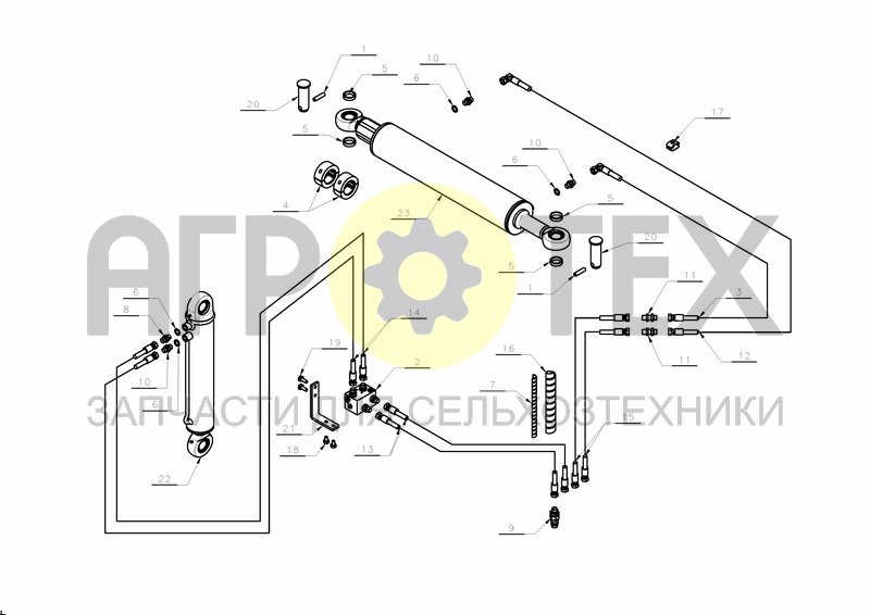 Чертеж HYDRAULICS STEPWISE