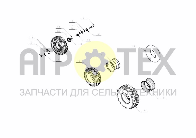 WHEEL (№17 на схеме)