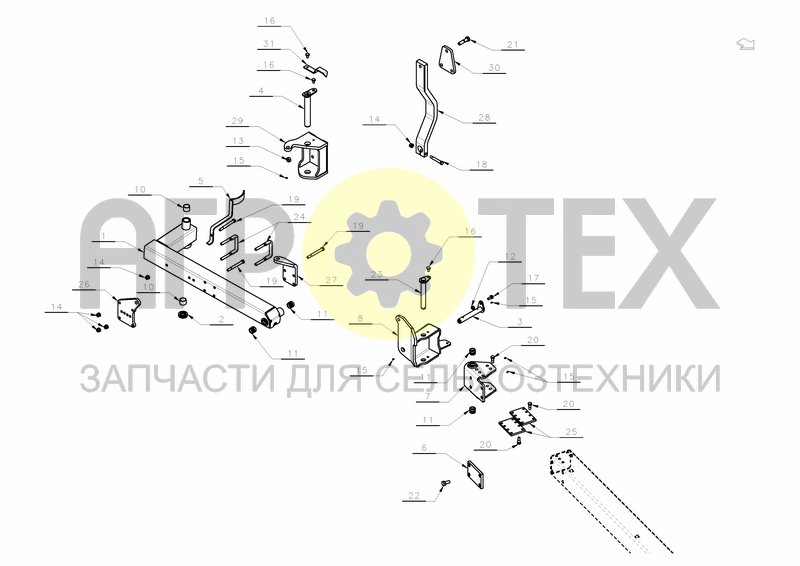 REAR PARTS (№14 на схеме)