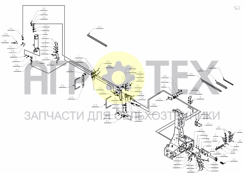 HYDRAULIC WHEEL (№52 на схеме)