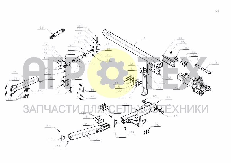 FRONT FRAME (№26 на схеме)