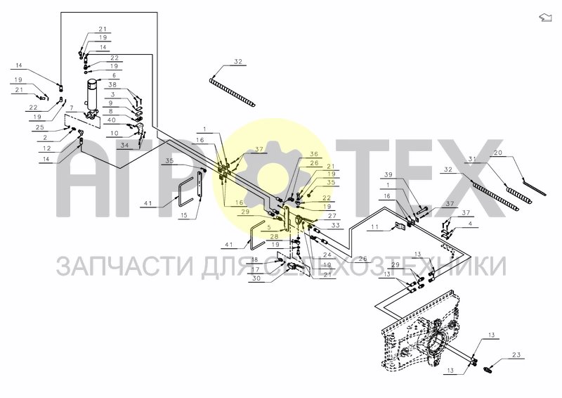 Чертеж HYDRAULIC WHEEL