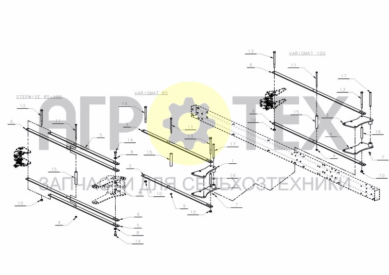 Чертеж REINFORCEMENT STEP. AND VARIOMAT