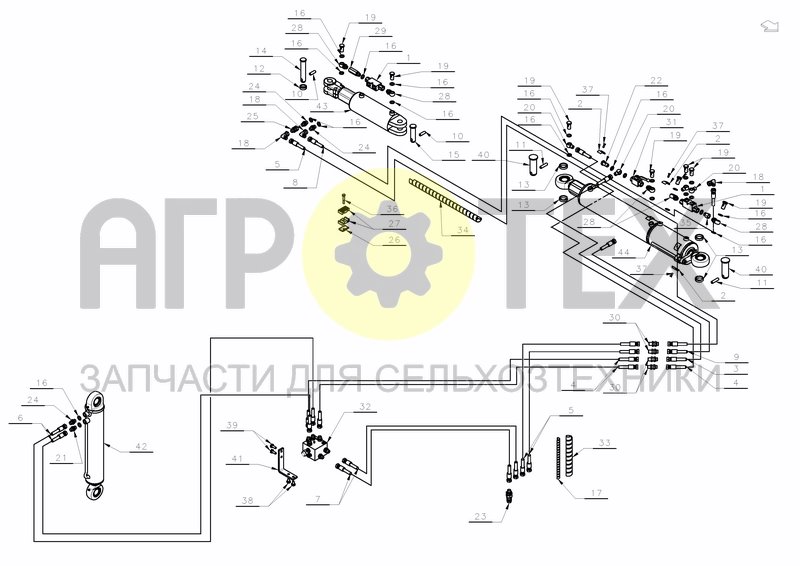 Чертеж HYDRAULICS + SEQUENCE VALVE VARIOMAT