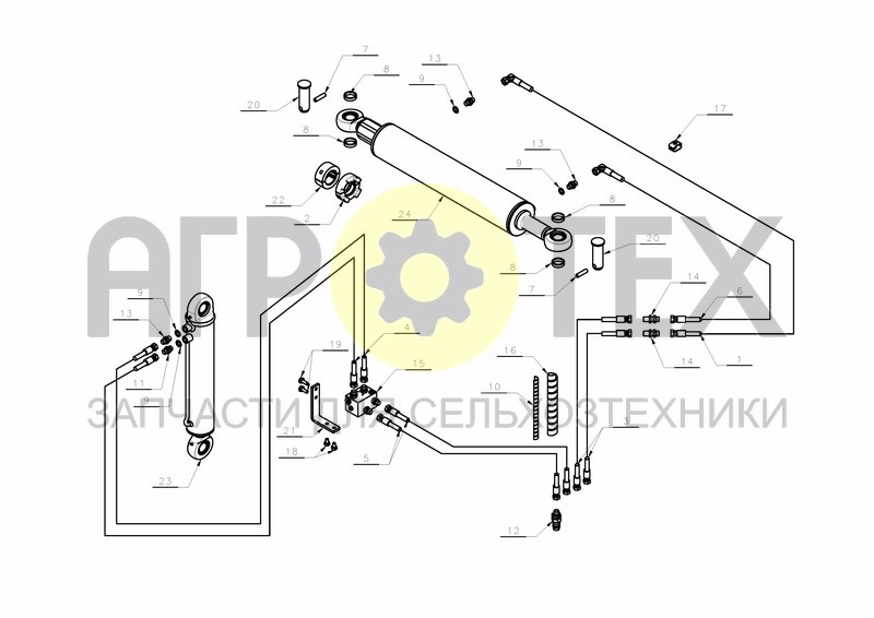 Чертеж HYDRAULICS STEPWISE