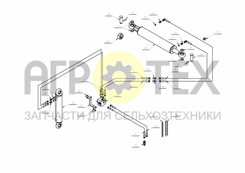 Чертеж HYDRAULICS + SEQUENCE VALVE STEPWISE